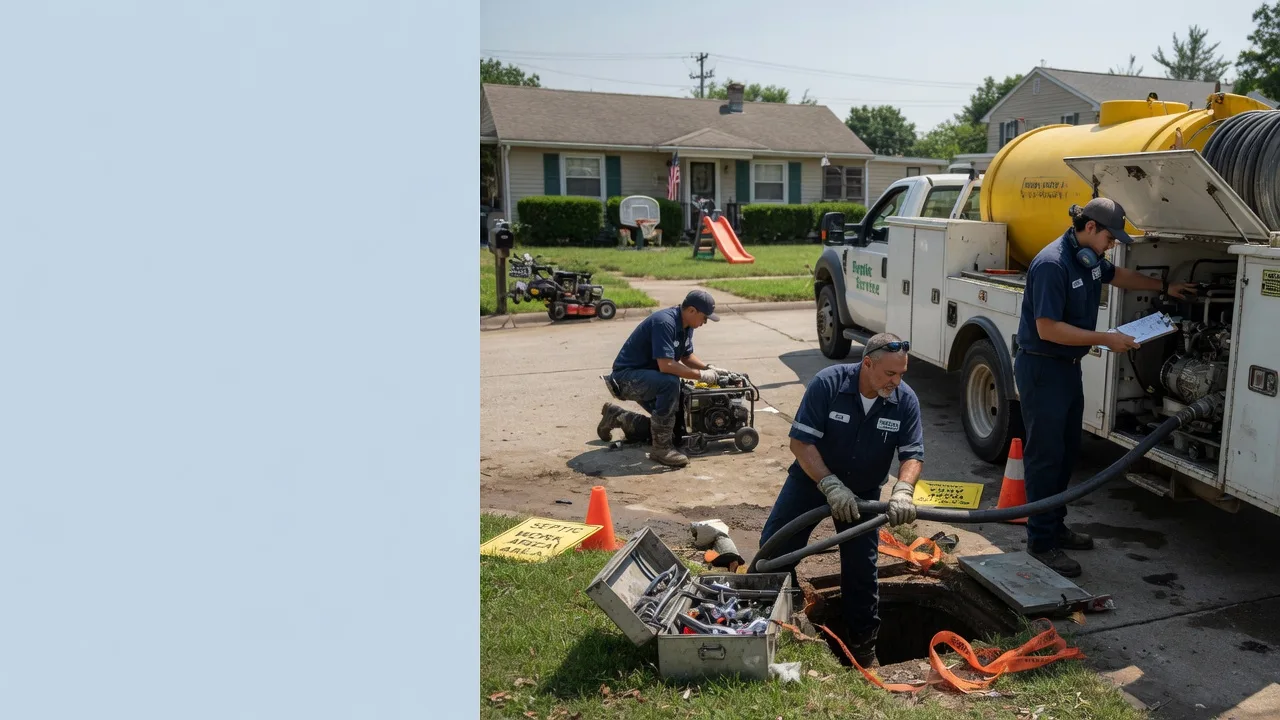Septic Tank Pumping in Trafalgar, IN near me